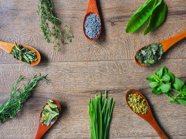 ブレンドするハーブ